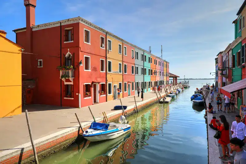 Tour privato della Laguna Nord: Sant'Erasmo, Burano e Torcello